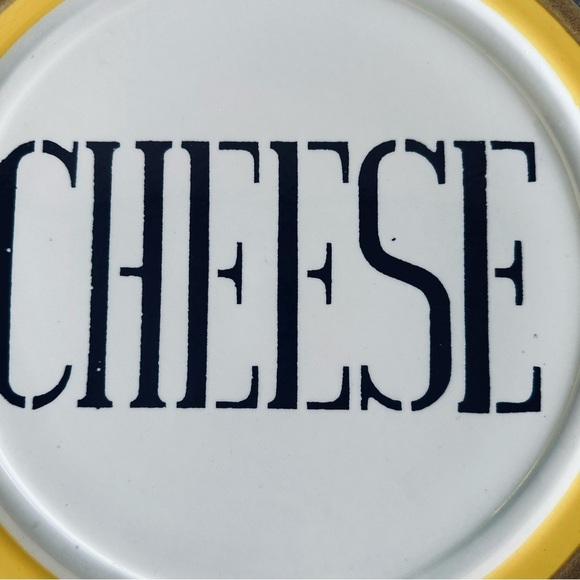 VTG Italian cheese plate ceramic mid-century Baldelli - Picture 4 of 9